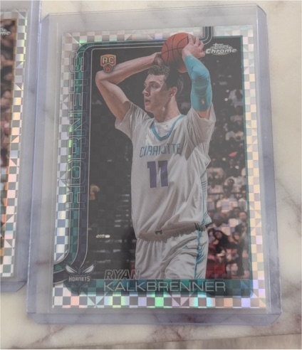 2025-26 Topps Chrome #284 Ryan Kalkbrenner — front