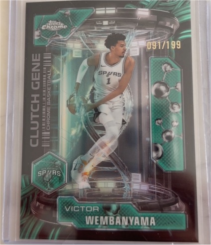 2025 Topps Chrome #CG-17 Victor Wembanyama — front