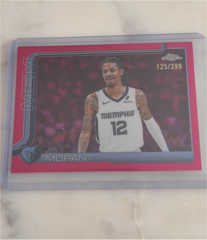 2025-26 Topps Chrome #158 Ja Morant — front