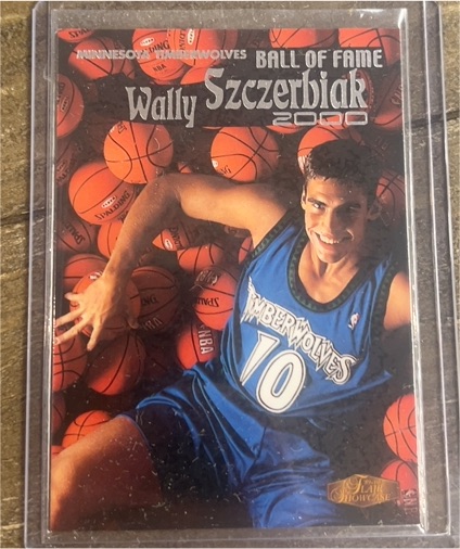 1999-00 Flair Showcase Ball of Fame #4BF Wally Szczerbiak — front