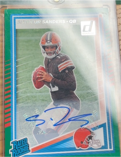2025 Donruss #306 Shedeur Sanders — front