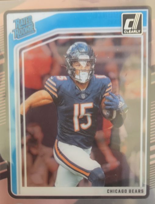 2024 Panini Clearly Donruss #60 Rome Odunze — front