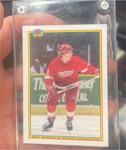 1990-91 Bowman #234 Steve Chiasson — front