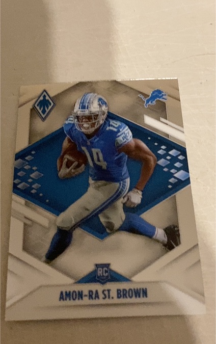 2021 Panini Phoenix #131 Amon-Ra St. Brown — front