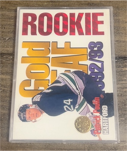1993-94 Leaf Gold Rookie #10 Patrick Poulin — front