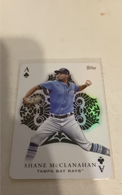 2023 Topps Series 1 All Aces #AA-12 Shane McClanahan — front