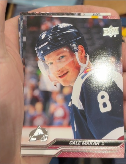 2023-24 Upper Deck #295 Cale Makar Colorado Avalanche — front