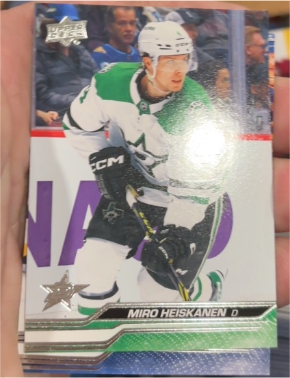 2023-24 Upper Deck #309 Miro Heiskanen — front