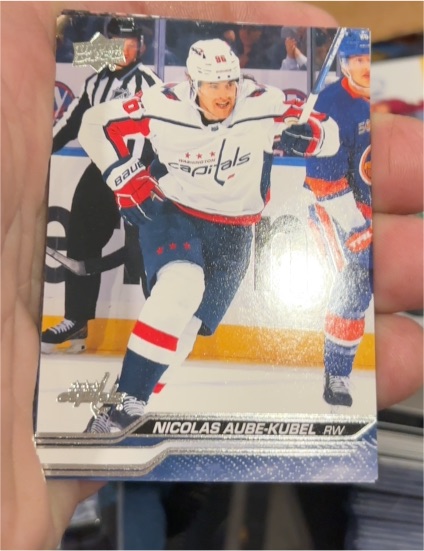 2023-24 Upper Deck #439 Nicolas Aube-Kubel — front