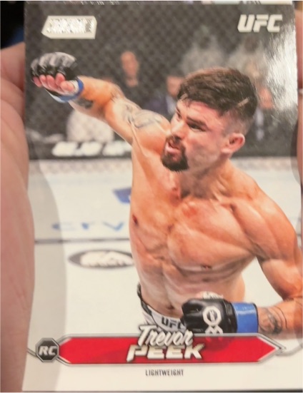 2025 Topps Stadium Club UFC #120 Trevor Peek — front
