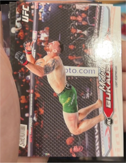 2025 Topps Stadium Club UFC #35 Modestas Bukauskas — front