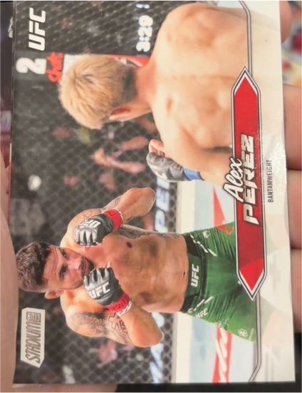 2025 Topps Stadium Club UFC #21 Alex Perez — front