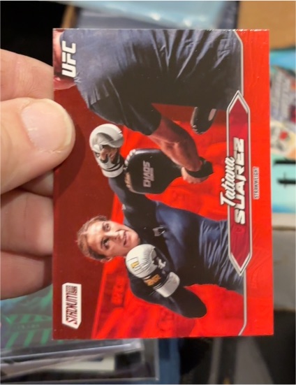 2025 Topps Stadium Club UFC #174 Tatiana Suarez — front