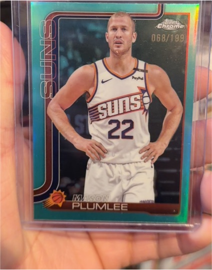 2025-26 Topps Chrome #106 Mason Plumlee — front