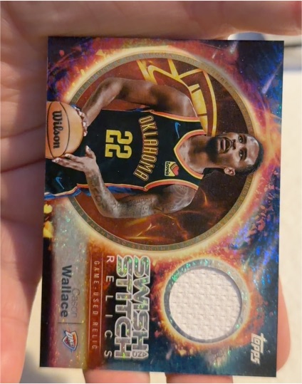 2025-26 Topps Swish and Stitch Relics #SST-DW Derrick White — front