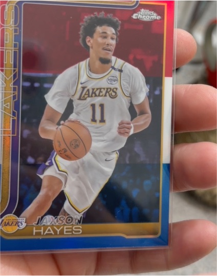 2025-26 Topps Chrome #125 Jaxson Hayes — front