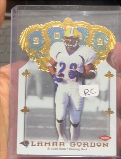 2002 Crown Royale #RC Lamar Gordon — front