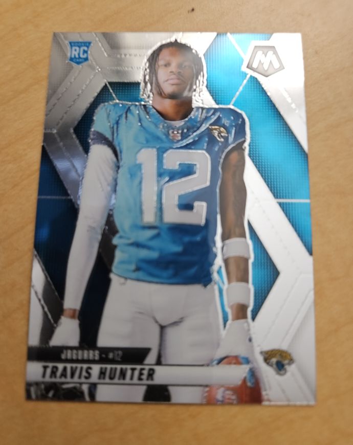 2025 Panini Mosaic #279 Travis Hunter — front