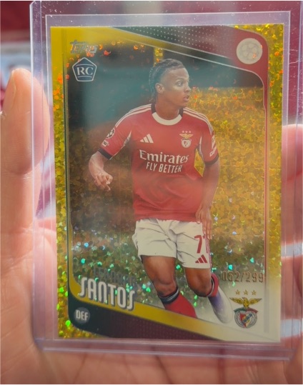 2025-26 Topps UEFA Club Competitions #160 Leandro Santos — front