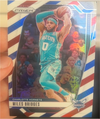 2024-25 Panini Prizm #43 Miles Bridges — front
