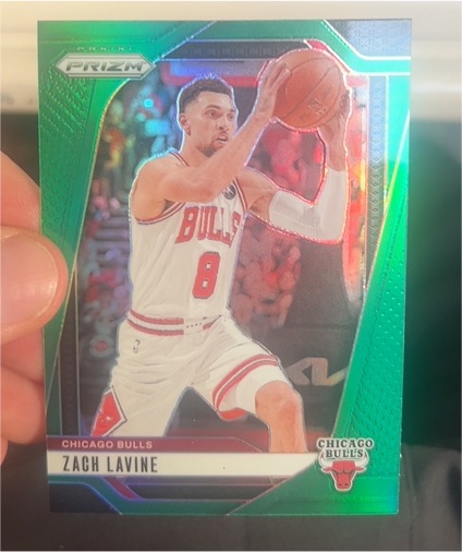 2024-25 Panini Prizm #192 Zach LaVine — front