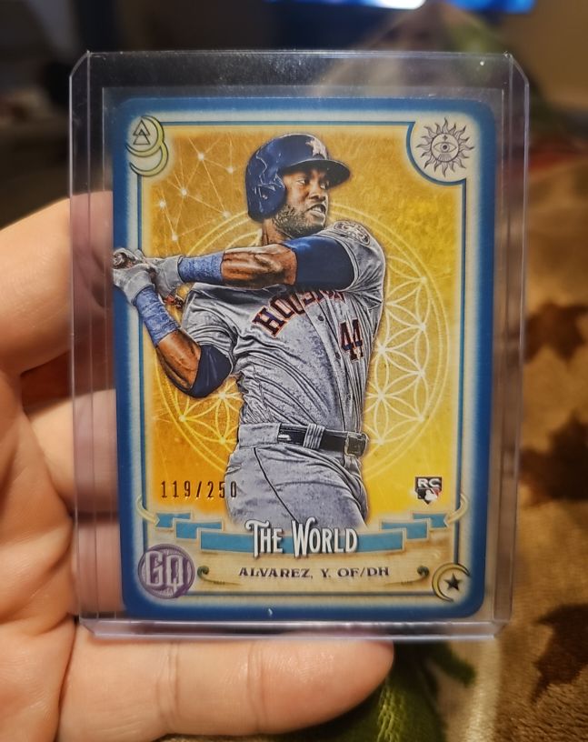 2020 Topps Gypsy Queen Tarot of the Diamond #TOD-5 Yordan Alvarez — front