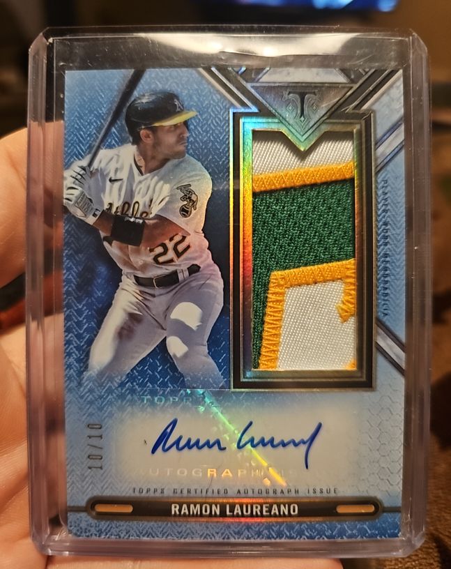 2021 Topps Triple Threads #ASJR-RL Ramon Laureano — front