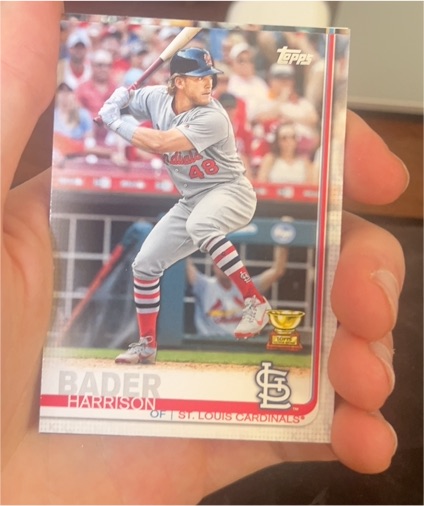 2019 Topps #97 Harrison Bader — front