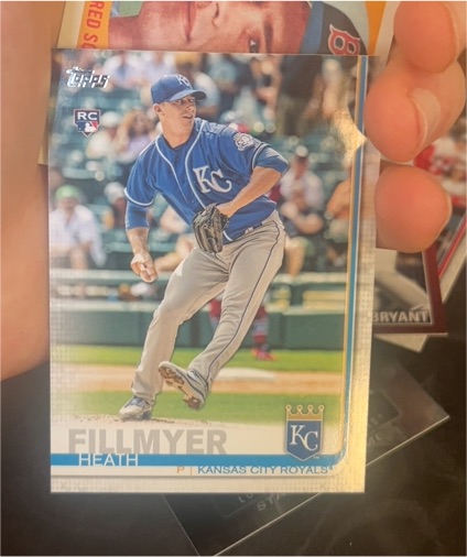 2019 Topps Chrome #97 Heath Fillmyer — front