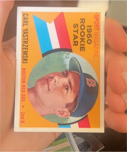 1960 Topps #148 Carl Yastrzemski Rookie Star — front