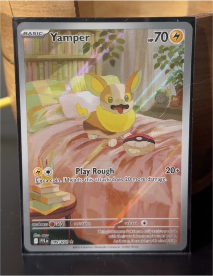 2025 Pokémon Phantasmal Flames #099/094 Yamper — front