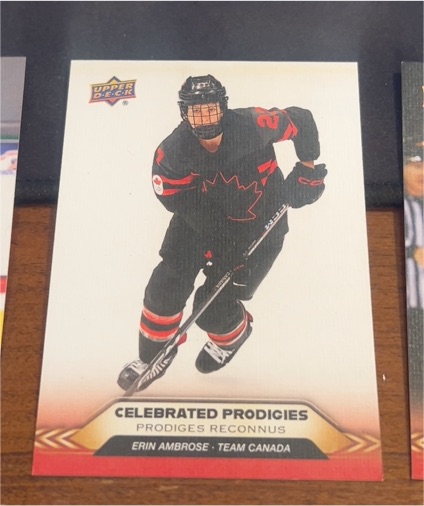 2025-26 Upper Deck Tim Hortons #CP-15 Erin Ambrose — front