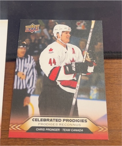 2025-26 Upper Deck Tim Hortons #CP-8 Chris Pronger — front