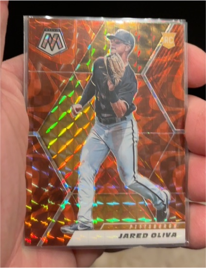 2021 Panini Mosaic #254 Jared Oliva — front