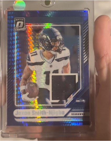 2024 Panini Donruss Optic Threads #DTB-JSN Jaxon Smith-Njigba — front