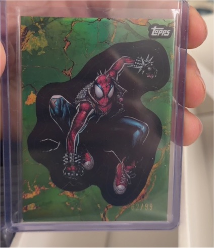 2025 Topps Marvel Comic Book Heroes 1975 Spider-Punk #144 — front