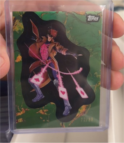 2025 Topps Marvel Comic Book Heroes 1975 #117 Gambit — front