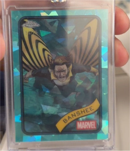 2025 Topps Chrome Marvel #38 Banshee — front
