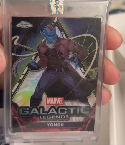 2025 Topps Chrome Marvel Galactic Legends #GL-5 Yondu — front