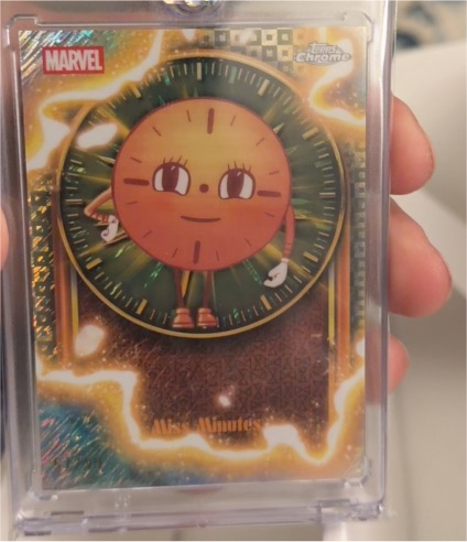 2025 Topps Chrome Marvel Studios #TVA-4 Miss Minutes — front
