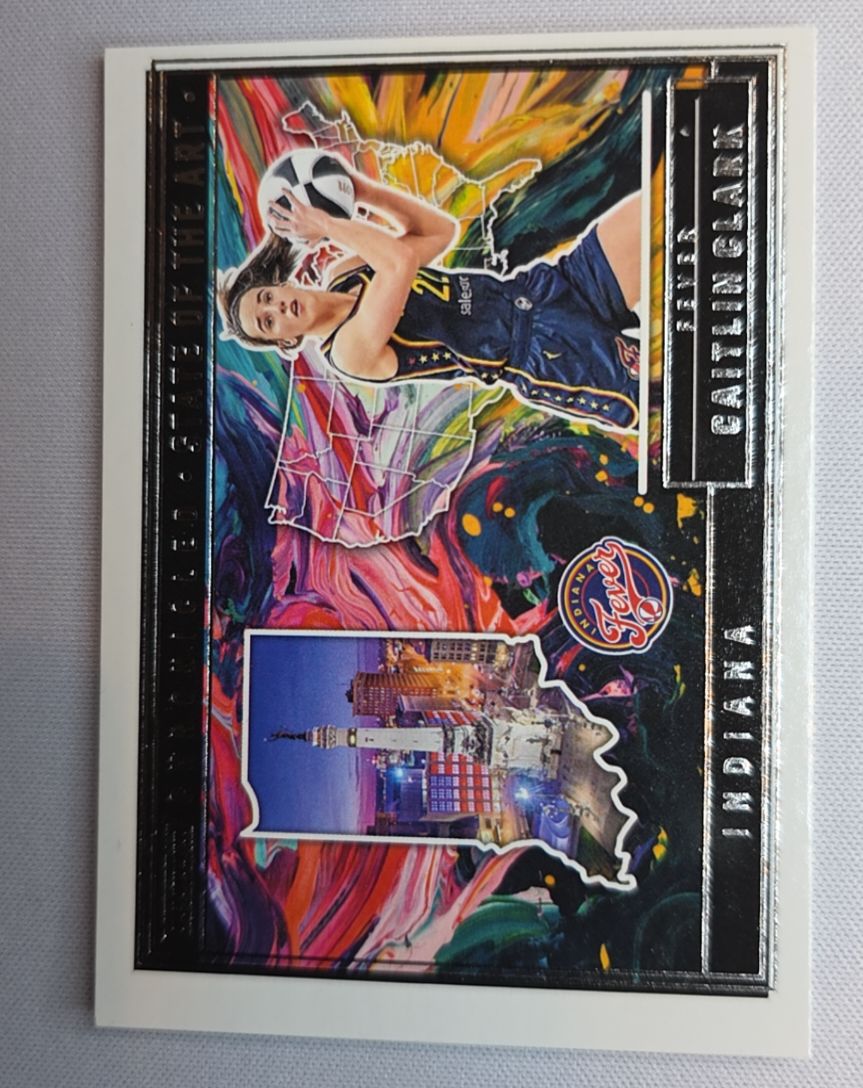 2025 Panini Caitlin Clark Chronicled #87 State Of The Art Indiana Fever — front