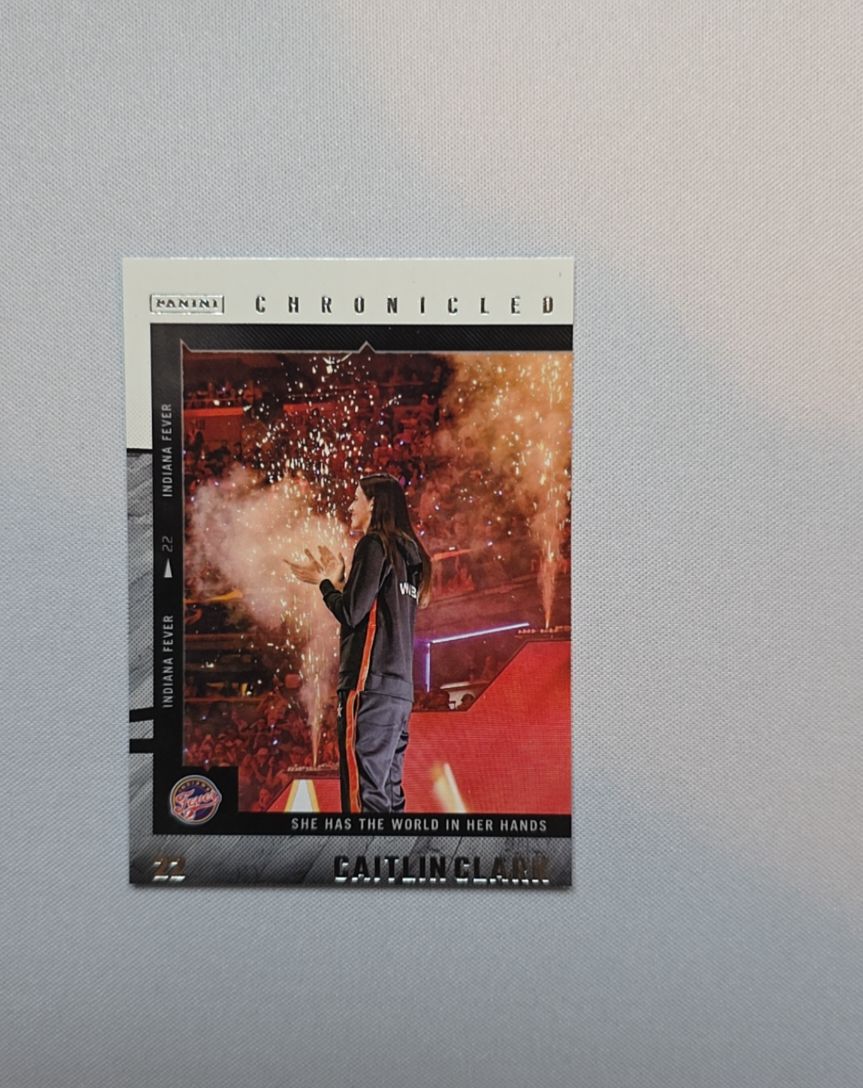 2025 Panini Chronicled #57 Caitlin Clark — front