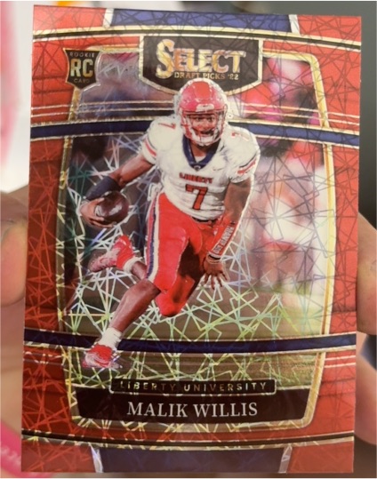 2022 Panini Select Draft Picks #2 Malik Willis — front