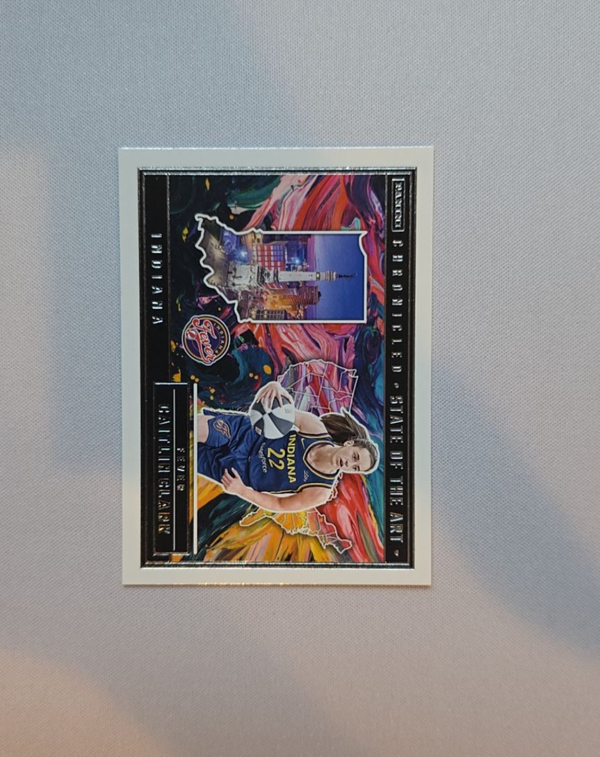 2025 Panini Caitlin Clark Chronicled State of the Art #83 — front