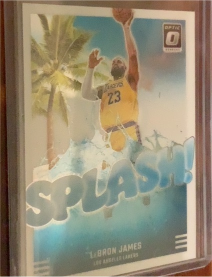2024-25 Panini Donruss Optic #5 LeBron James Splash! — front