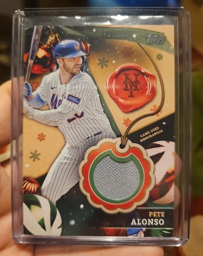 2024 Topps Holiday #RC-PA Pete Alonso — front