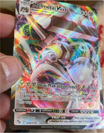 2022 Pokemon GO #048 Melmetal VMAX — front