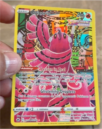 2023 Pokémon Crown Zenith Galarian Gallery #GG04 Oricorio — front
