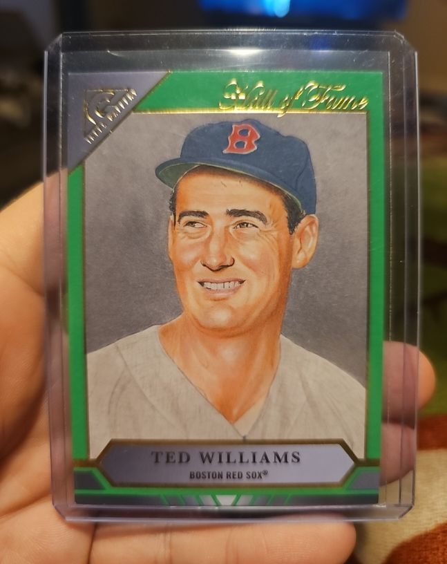 2020 Topps Gallery Hall of Fame #HOFG-3 Ted Williams — front