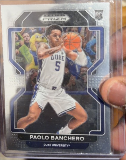 2022-23 Panini Prizm Draft Picks #52 Paolo Banchero — front